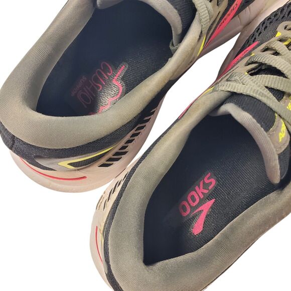 BROOKS Shoes ADRENALINE GTS 23 Womens Size 9 Black Running Sneaker 1203812A037 - Picture 9 of 13